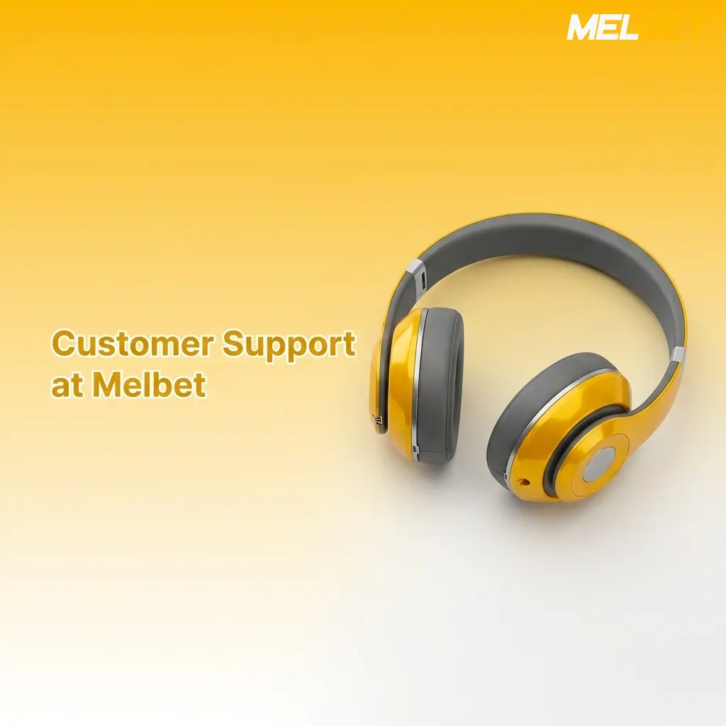 Melbet customer support team ready to assist users via live chat, email, and phone on a modern platform