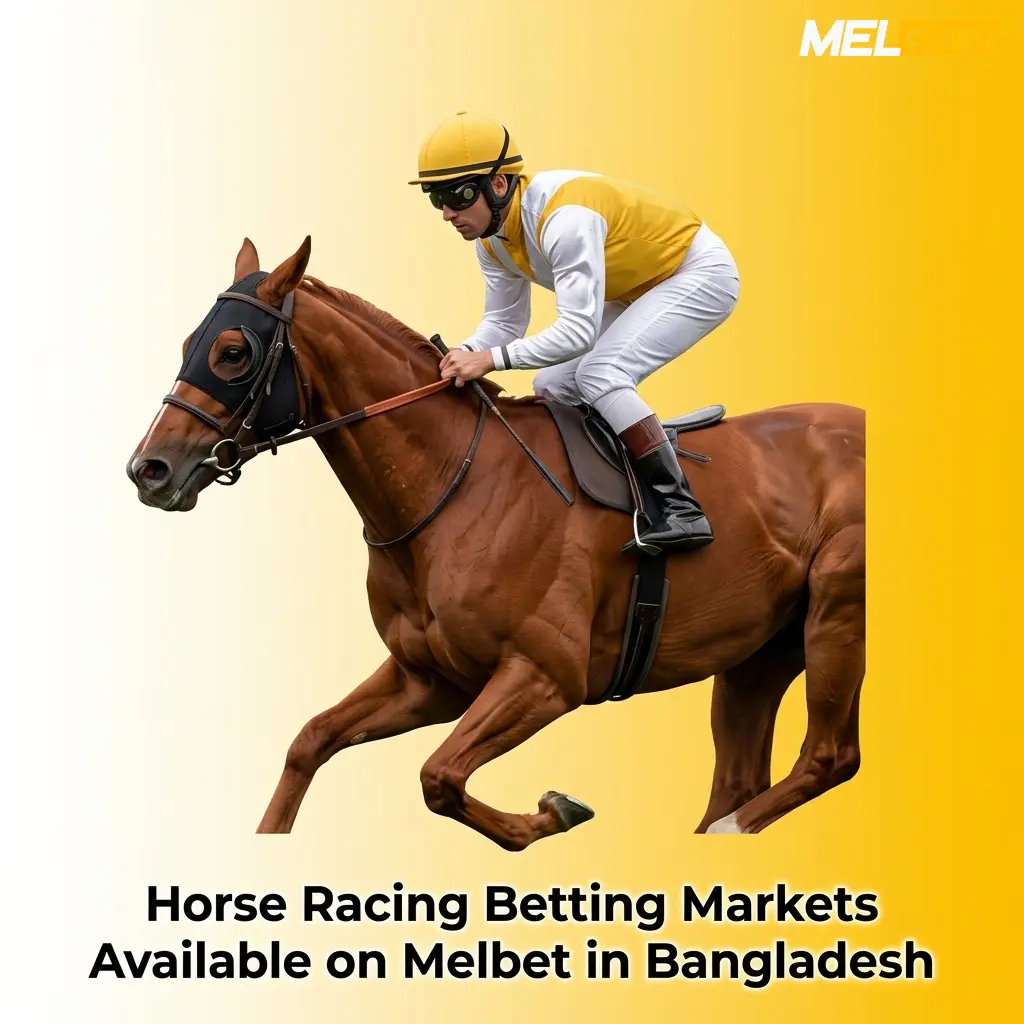 Horse racing betting markets available on Melbet in Bangladesh