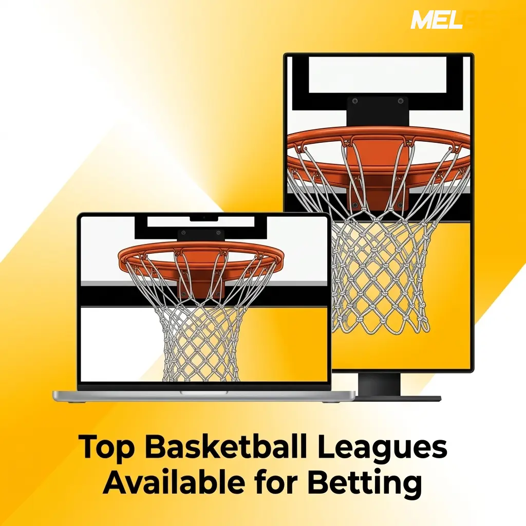 Top basketball leagues available for betting on Melbet