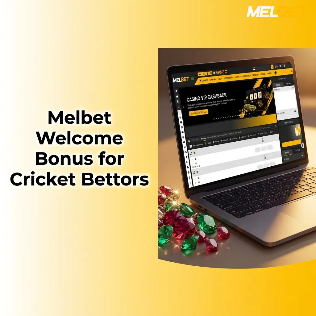 Melbet welcome bonus for cricket bettors