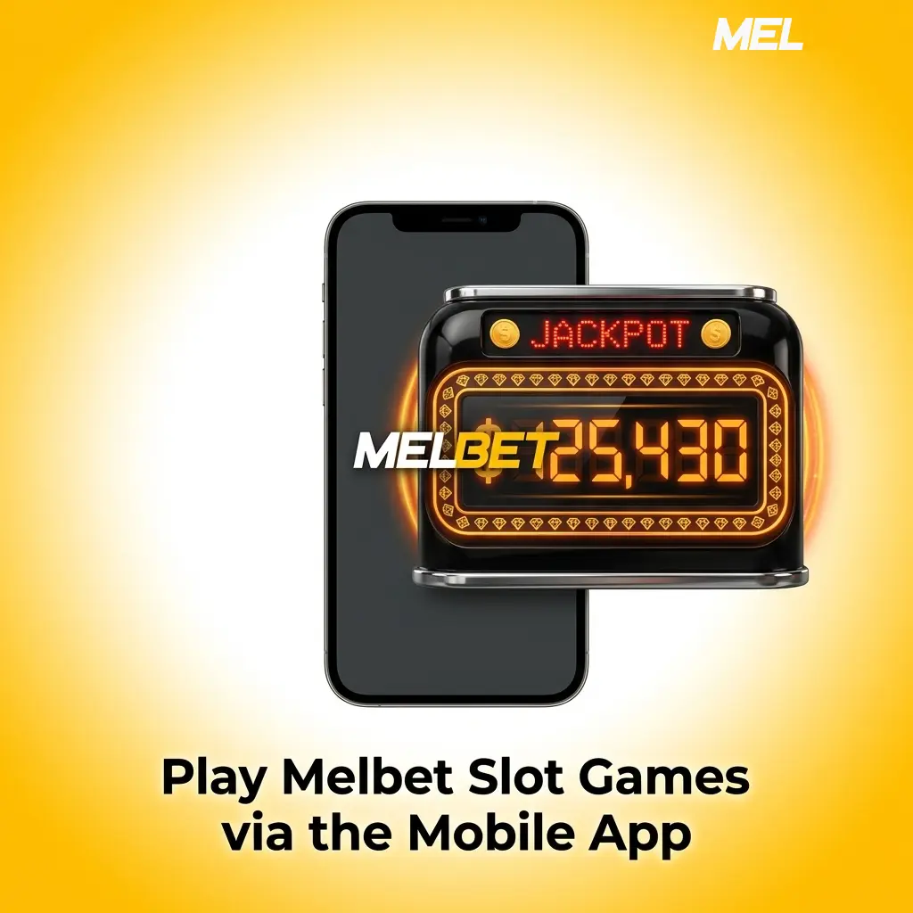 Melbet mobile app slot games interface on smartphone